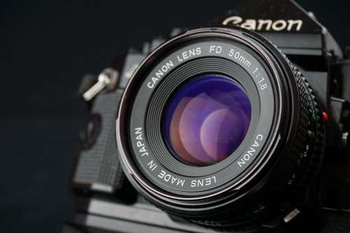 Legendary Canon A1 35mm SLR with 50mm F1.8 Lens and Motor Drive **Great Condition**