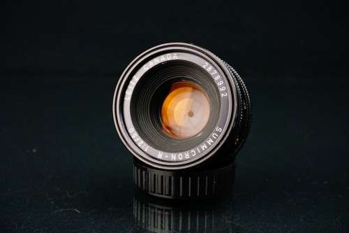 Leitz Leica Summicron-R 50mm F2 3-cam Lens Leica R mount **Excellent Condition**