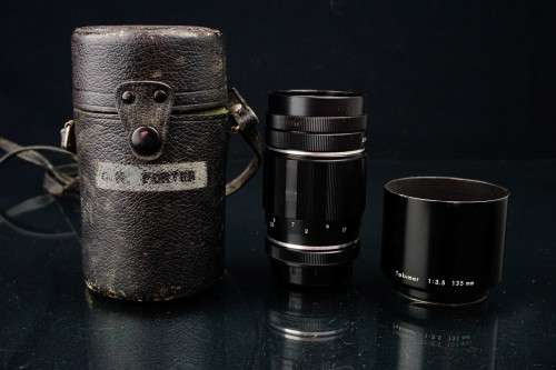 Rare Asahi Pentax Preset Takumar 135mm F3.5 M42 Mount Lens  **Excellent Condition**