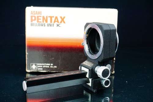 Asahi Pentax Bellows Unit K Boxed **Excellent Condition**