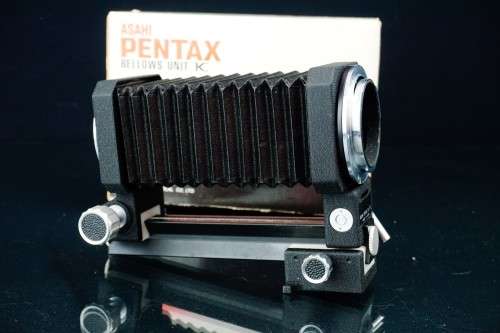 Asahi Pentax Bellows Unit K Boxed **Excellent Condition**