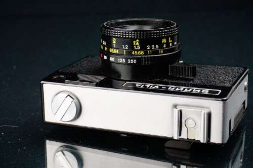 **LOMO** Vilia-Avto 35mm Film camera with Triplet lens 69-3 4/40 BELOMO USSR **Excellent Condition**