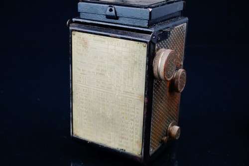 Art Deco Nickel Plated Rolleicord I TLR 6x6 Camera **Spares/Repair or Display**