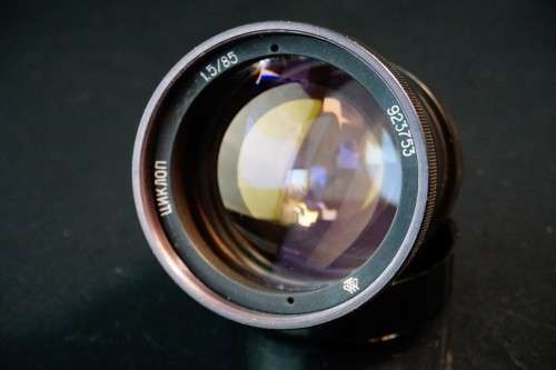 **Bokeh Monster** Russian Cyclops 85MM F1.5 Lens in M42 Screw Mount **Excellent Condition**
