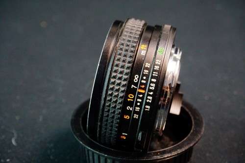 **Pancake Lens** Konica Hexanon 40mm F1.8 Lens in Konica AR Mount **Great Condition**