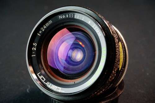 TAMRON 24mm f2.5 BBAR MULTI Coated in Canon FD Mount  **Excellent Condition**