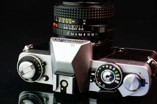 Legendary Minolta XD7 35mm SLR with Minolta MD 50mm F1.7 Lens **Excellent Condition**