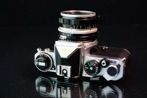 Nikon FE 35mm SLR Camera with Nikkor 50mm F2 Lens  **Excellent Condition**