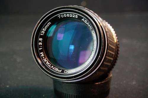 Asahi SMC Pentax-M 135mm F3.5 lens in Pentax PK Mount  **Excellent Condition**