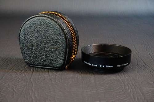 Genuine Pentax 49mm Lens Hood Shade for 50mm f1.4, 55mm f1.8, 55mm f2 with Case **Good Condition**