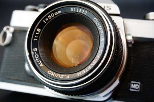 Olympus OM1 35mm SLR Camera with Olympus Zuiko 50mm F1.8 Lens  **Excellent Condition**