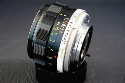 **Bokeh Legend** Minolta MC Rokkor PF 58mm F1.4 in Minolta MD Mount  **Great Condition**