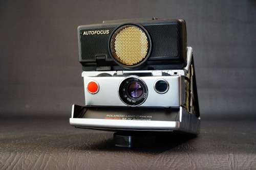 Polaroid SX-70 Land Camera Time-Zero Autofocus Model 2 Sonar **Serviced, Film Tested, Excellent**