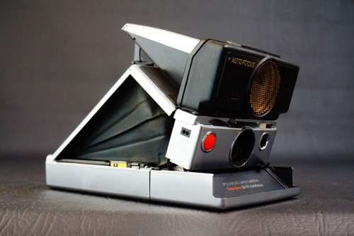 Polaroid SX-70 Land Camera Time-Zero Autofocus Model 2 Sonar **Serviced, Film Tested, Excellent**