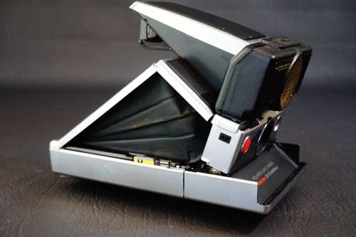 Polaroid SX-70 Land Camera Time-Zero Autofocus Model 2 Sonar **Serviced, Film Tested, Excellent**