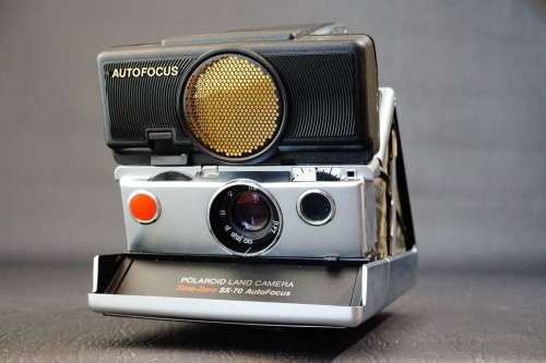 Polaroid SX-70 Land Camera Time-Zero Autofocus Model 2 Sonar **Serviced, Film Tested, Excellent**