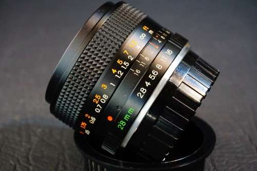 Yashica ML 28mm f2.8 WIDE Angle Lens in Contax C/Y Mount  **Excellent Condition**