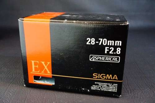 Sigma AF 28-70mm f2.8 EX ASPH Lens in Sony Alpha Mount  **Great Condition**