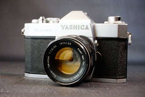 Yashica TL-Super 35mm SLR Film Camera with Asahi Super Takumar 55mm F1.8 Lens**Excellent Condition**