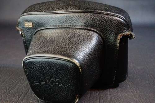 Asahi Pentax ES 35mm SLR Film Camera with Asahi Super Takumar 55mm F2 Lens