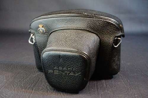 **Rare Black** Asahi Pentax SP 35mm SLR Film Camera + Asahi Super Takumar 55mm F2 Lens **Excellent**