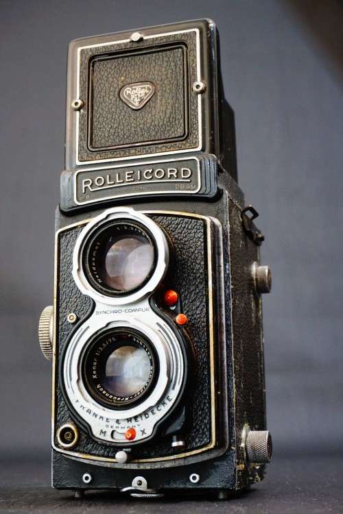 Rolleicord IV model K3D 6x6 120 Film TLR Camera with Xenar 75mm F3.5 Lens **Well used but Working**