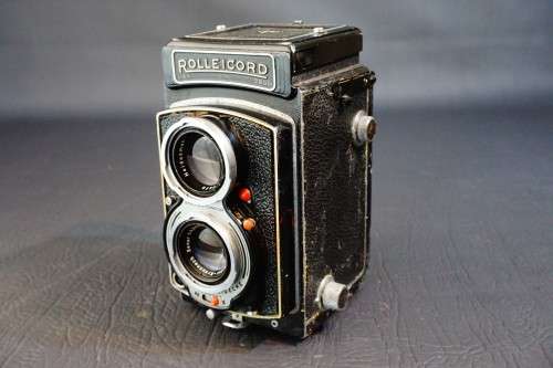 Rolleicord IV model K3D 6x6 120 Film TLR Camera with Xenar 75mm F3.5 Lens **Well used but Working**