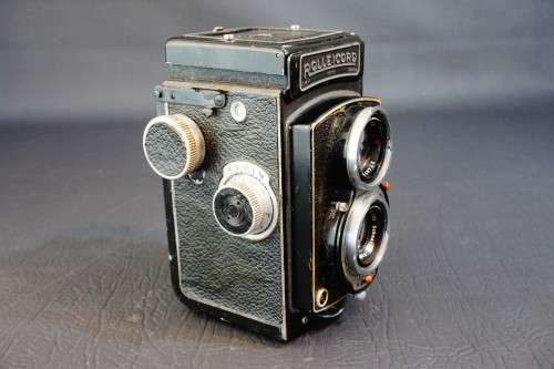 Rolleicord IV model K3D 6x6 120 Film TLR Camera with Xenar 75mm F3.5 Lens **Well used but Working**