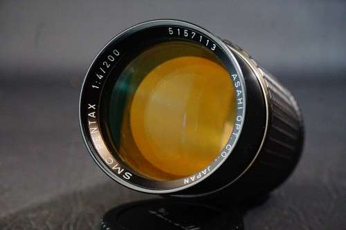 Asahi SMC PENTAX 200mm F4 Lens in Pentax Bayonet Mount  **Excellent Condition**