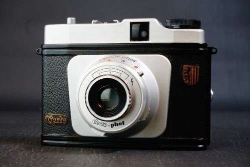 Certo Camerawerk Dresden Certo Phot 6x6 120 Film Camera with Case