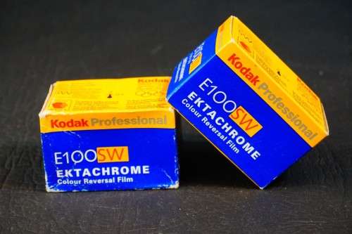 Kodak E100SW Ektachrome Colour Reversal Film 135 Film 36 Frames 2x Rolls *Batch Tested Expired Film*