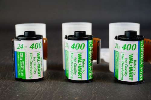 FujiFilm Superia X-Tra 400 135 Film 24 Frames 3x Rolls  **Batch Tested Expired Film**