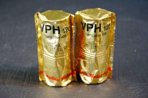 Kodak Vericolor VHP 120 ISO 400 Film 2x Sealed Rolls  **Batch Tested Expired Film**