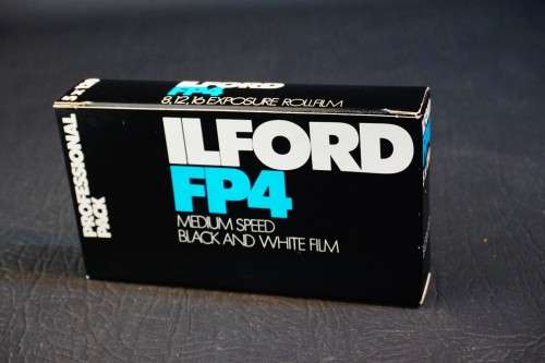 5 x Rolls ILFORD FP4 Medium Speed ISO 125 Black & White 120 Film 5x Sealed Rolls  **Batch Tested**