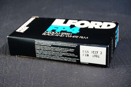 5 x Rolls ILFORD FP4 Medium Speed ISO 125 Black & White 120 Film 5x Sealed Rolls  **Batch Tested**