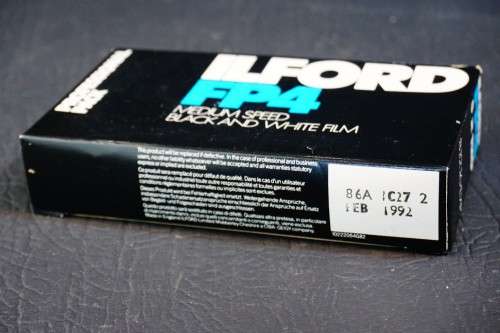 5 x Rolls ILFORD FP4 Medium Speed ISO 125 Black & White 120 Film 5x Sealed Rolls  **Batch Tested**