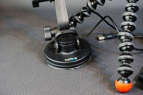 GoPro HERO 4 Black Edition LCD Touch Screen with 3 Batteries and Accessories **Excellent Condition**