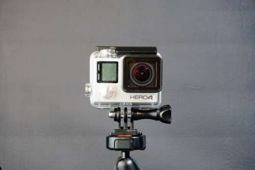 GoPro HERO 4 Black Edition LCD Touch Screen with 3 Batteries and Accessories **Excellent Condition**