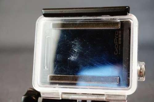 GoPro HERO 4 Black Edition LCD Touch Screen with 3 Batteries and Accessories **Excellent Condition**