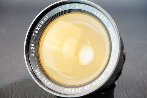 **Fat Version** Pentax Asahi Super Takumar 35mm F2 Lens in M42 Screw Mount  **Excellent Condition**
