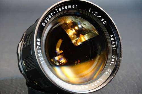 **Fat Version** Pentax Asahi Super Takumar 35mm F2 Lens in M42 Screw Mount  **Excellent Condition**