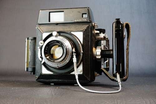 Mamiya Press 23 120 Rangefinder Camera with 6x9 Film Back, 90mm F3.5 + 150mm Lens **Good Condition**