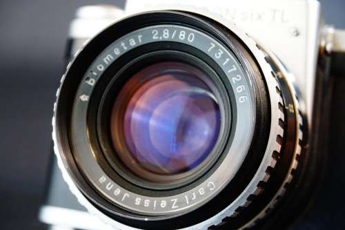 Pentacon Six TL 6x6 120 SLR Camera, Waist Level + Prism Finder and 80mm F2.8 Lens **Excellent**