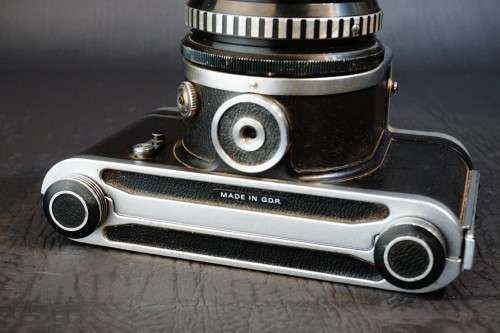 Pentacon Six TL 6x6 120 SLR Camera, Waist Level + Prism Finder and 80mm F2.8 Lens **Excellent**