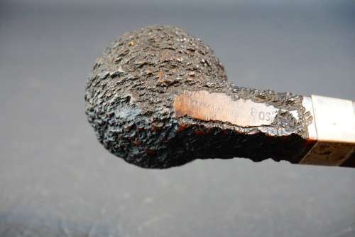 Peterson Donegal Rocky Briar Pipe  Sterling Silver, Shape 80s  **Good Condition**