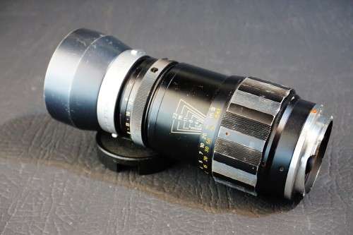Leica Leitz Wetzlar Tele-Elmar 135mm F4 M Mount Lens with 12575 Lens Shade **Great Condition**