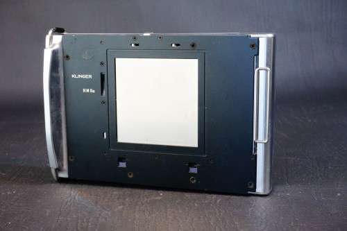 Polaroid film back for Hasselblad cameras