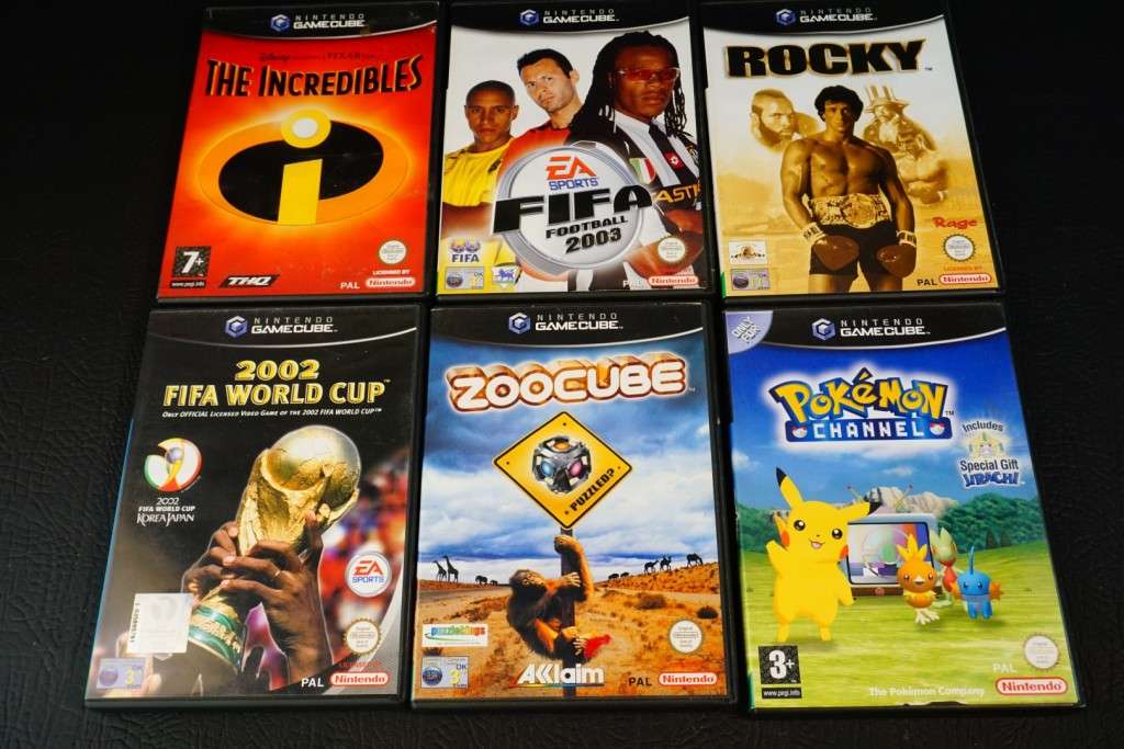 Collection of Nintendo Game Cube Games