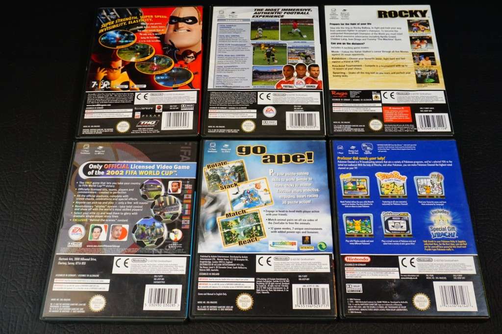 Collection of Nintendo Game Cube Games