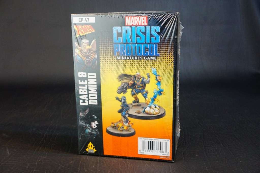Marvel Crisis Protocol Cable & Domino Character Pack **Excellent Condition, Still Sealed**
